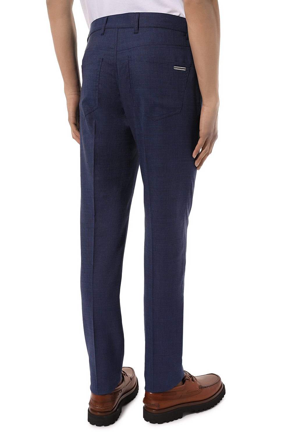 Брюки из шерсти и льна STEFANO RICCI, арт. M1T2400320/T016HC, фото 4