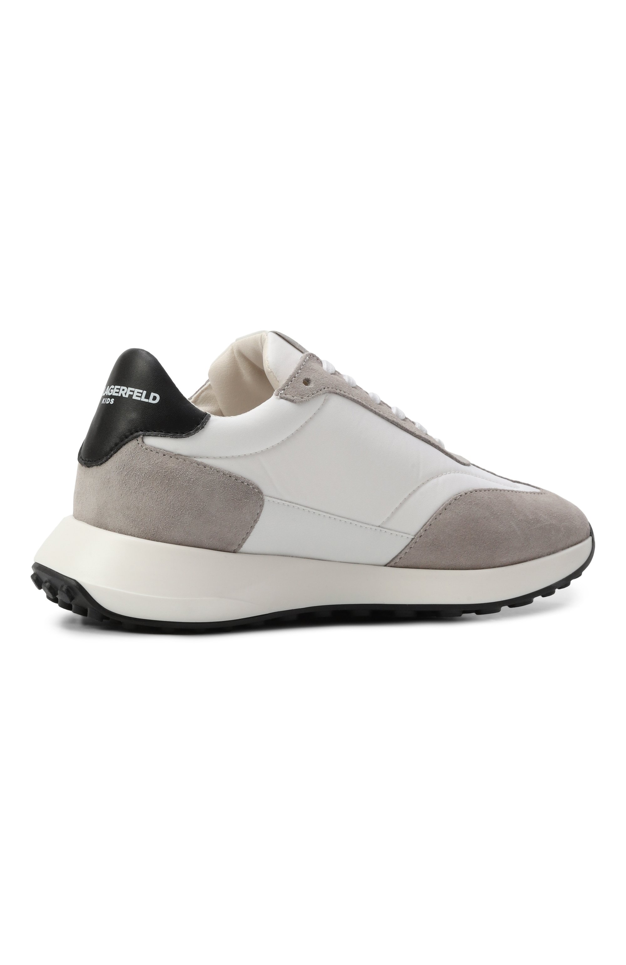 Кожаные кроссовки KARL LAGERFELD KIDS, арт. Z30977, фото 3