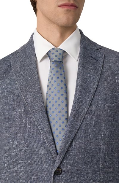 Шелковый галстук CANALI, арт. 18/HJ04249, фото 2