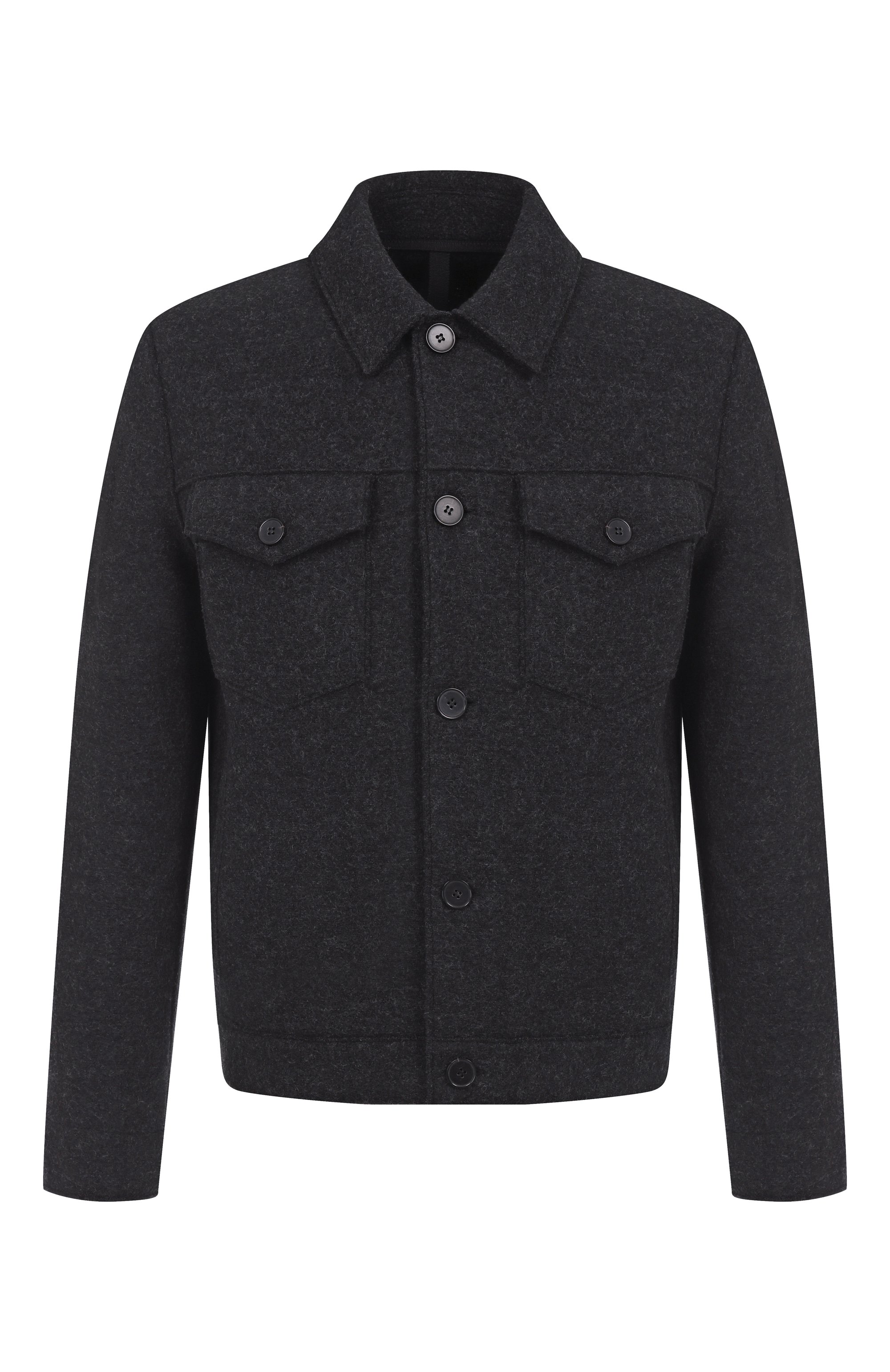 Шерстяная куртка-рубашка HARRIS WHARF LONDON, арт. C9331MLC, фото 1