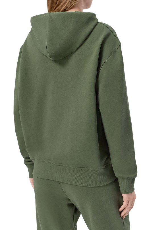 Хлопковое худи Moschino A1708/4418 Зелёный  A1708/4418 Фото 4