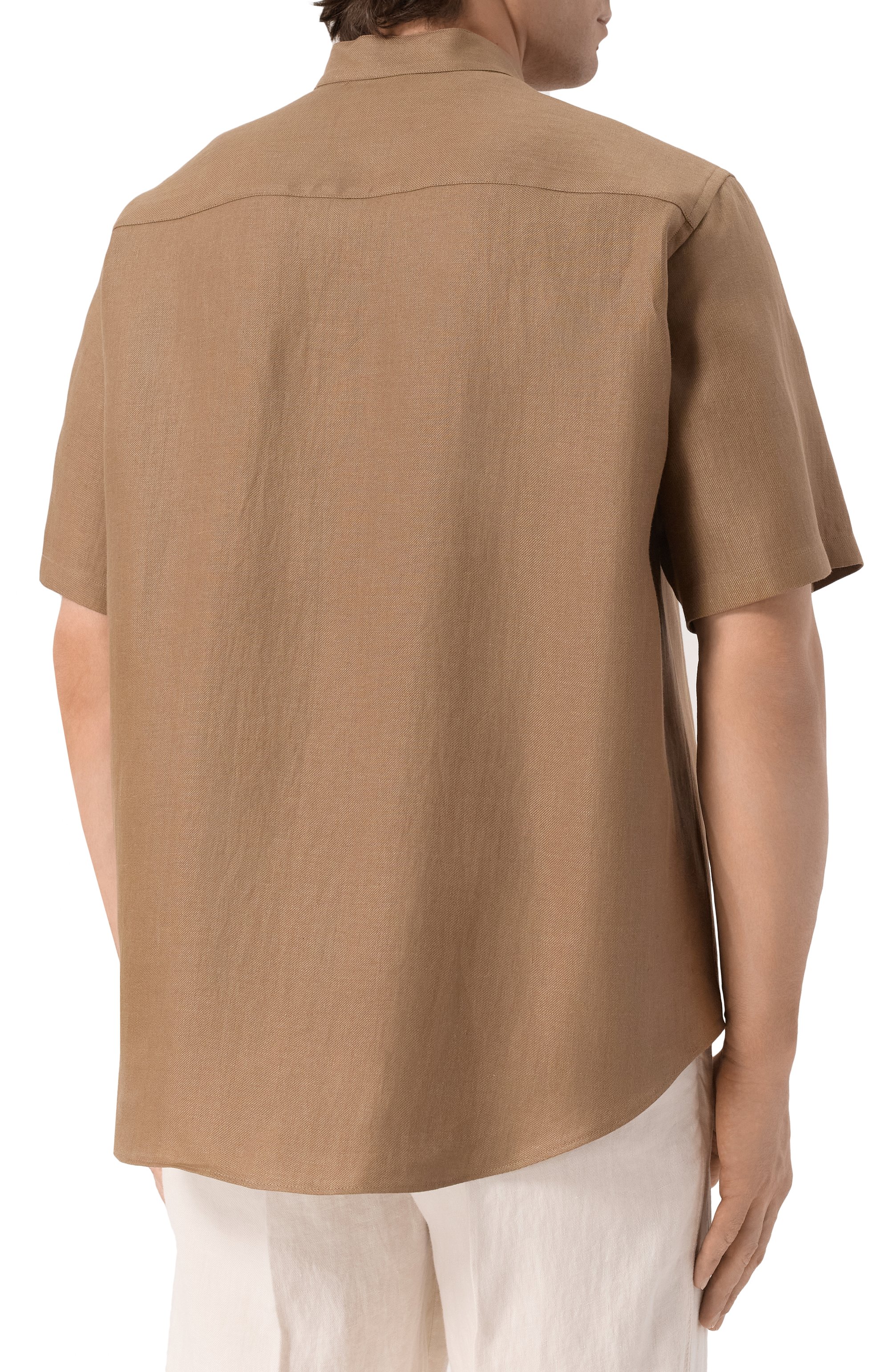 Льняная рубашка CORNELIANI, арт. 25I207-2514108, фото 4