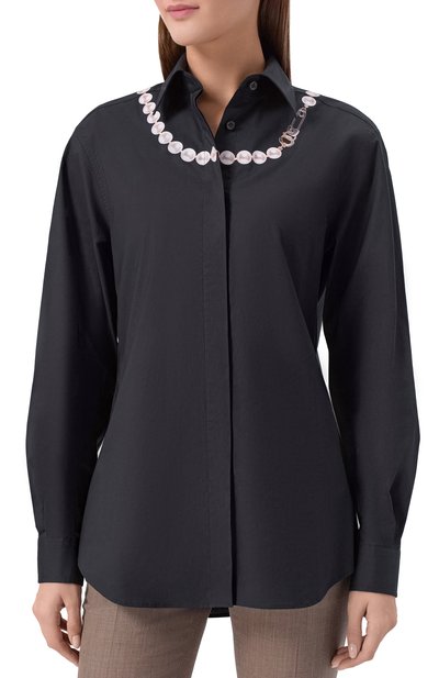 Хлопковая рубашка MOSCHINO, арт. V0217/0531, фото 3