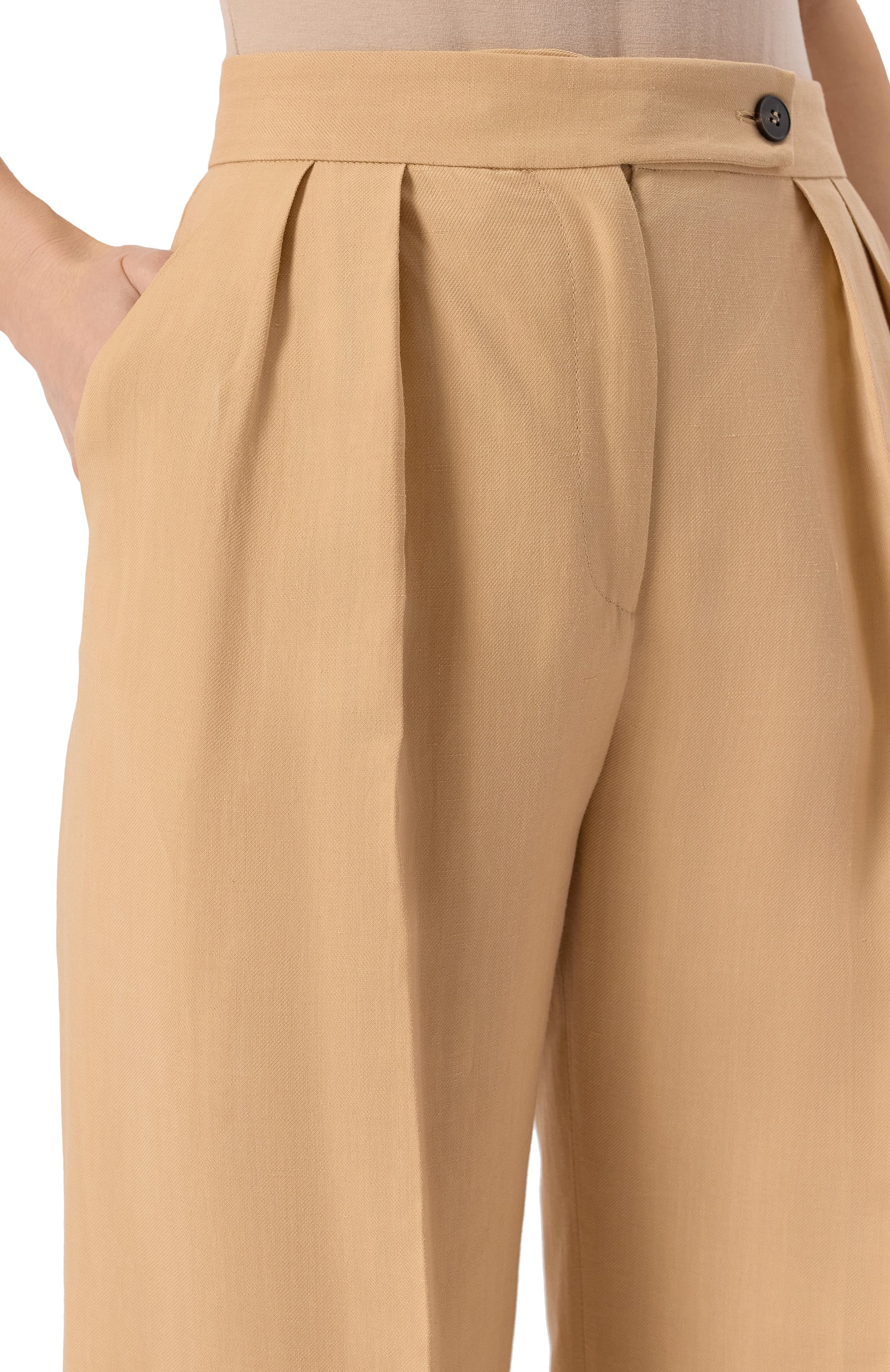 Брюки из вискозы и льна ANTONELLI FIRENZE, арт. L8471N/935, фото 5