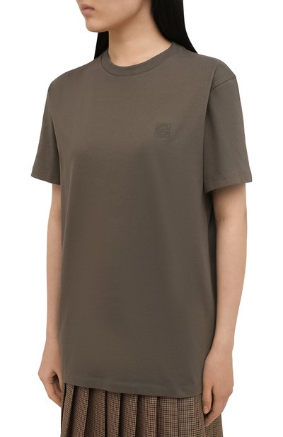 Хлопковая футболка LOEWE, арт. S359333XBW, фото 3