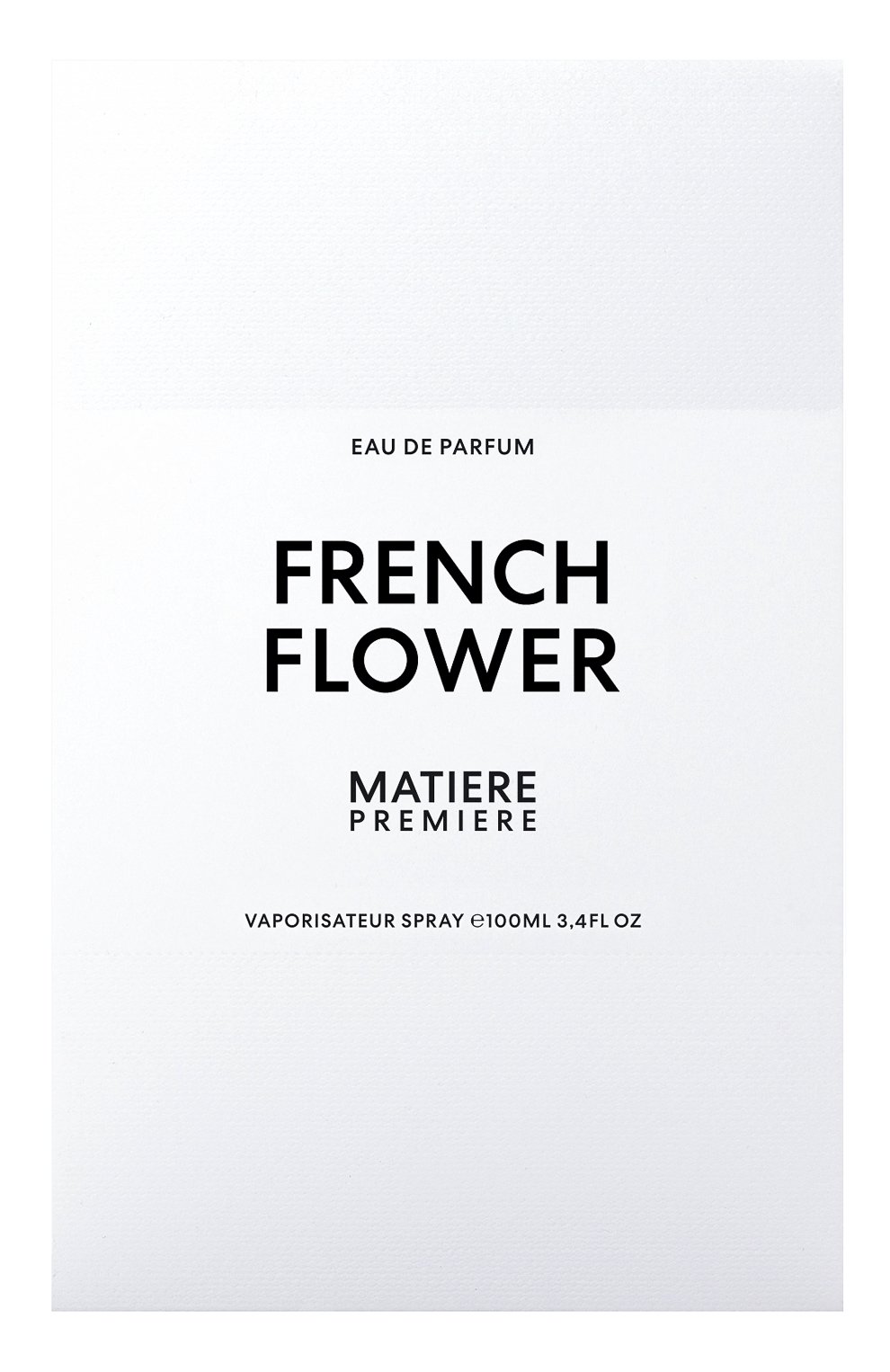 Парфюмерная вода french flower (100ml) MATIERE PREMIERE, арт. 3770007317759, фото 2