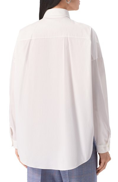 Хлопковая рубашка BRUNELLO CUCINELLI, арт. M0091MA636, фото 4