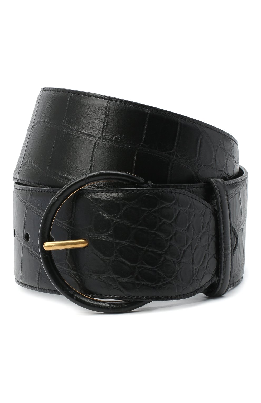 Кожаный ремень SAINT LAURENT, арт. 635006/1SR0W, фото 1