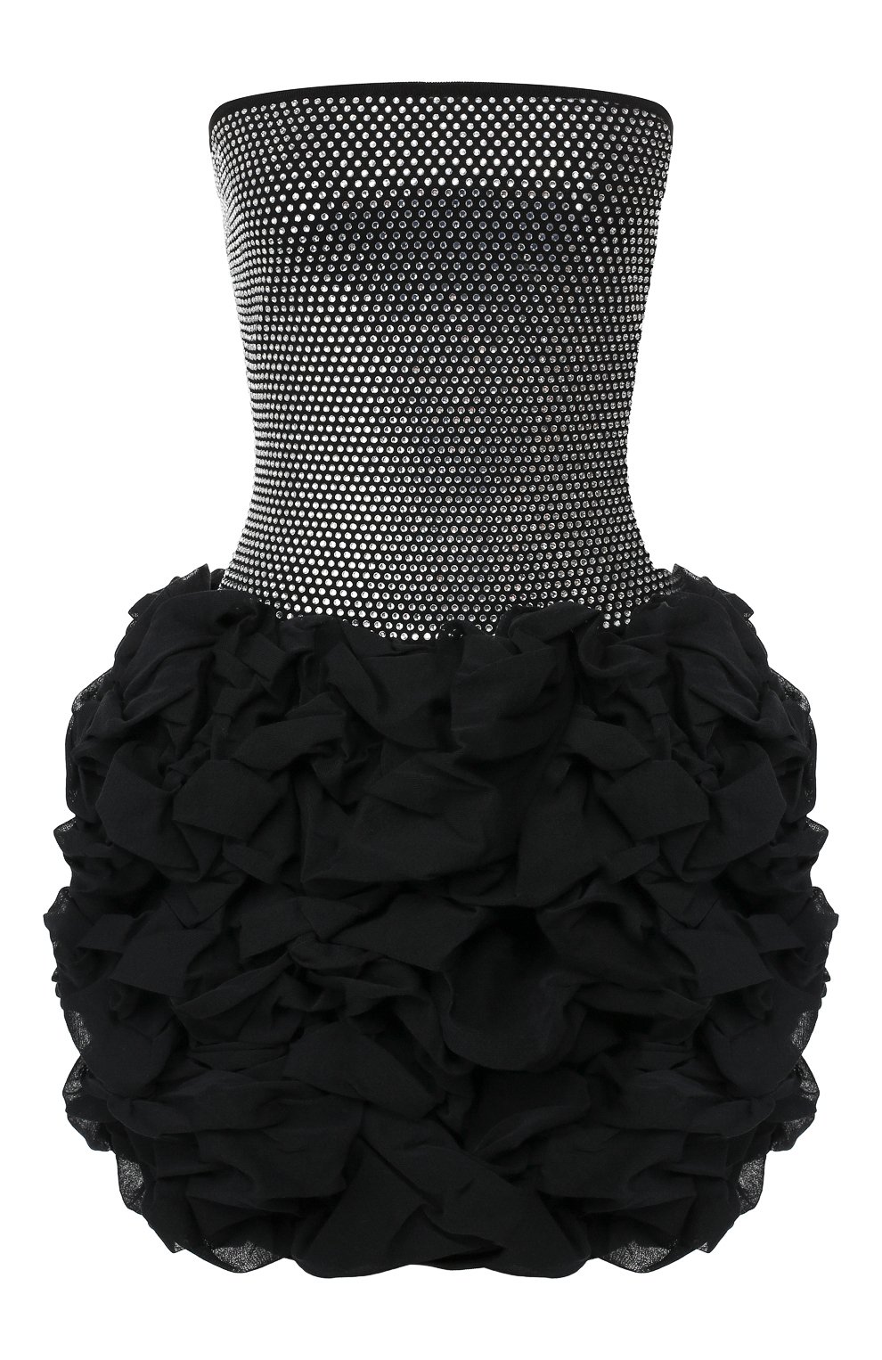 Платье BALMAIN черного цвета по цене 322000 руб., арт. SF06694/K508, фото 1 Платье BALMAIN, арт. SF06694/K508, фото 1
