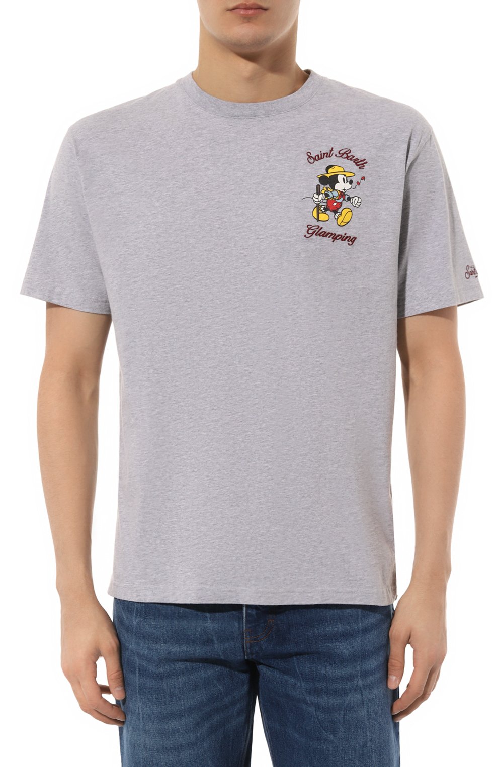 Хлопковая футболка MC2 SAINT BARTH, арт. STBM/ARN0TT/10687E, фото 3