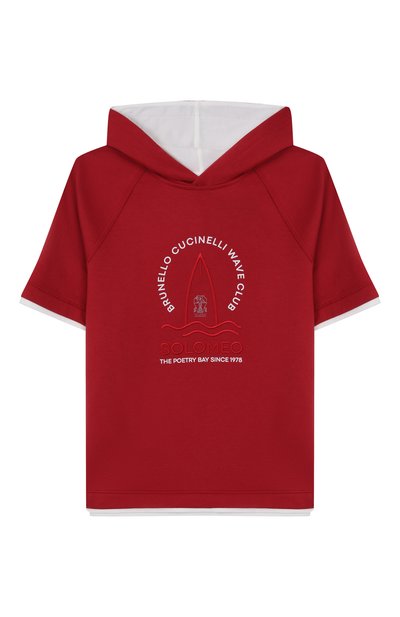 Хлопковое худи BRUNELLO CUCINELLI, арт. BW863E184B