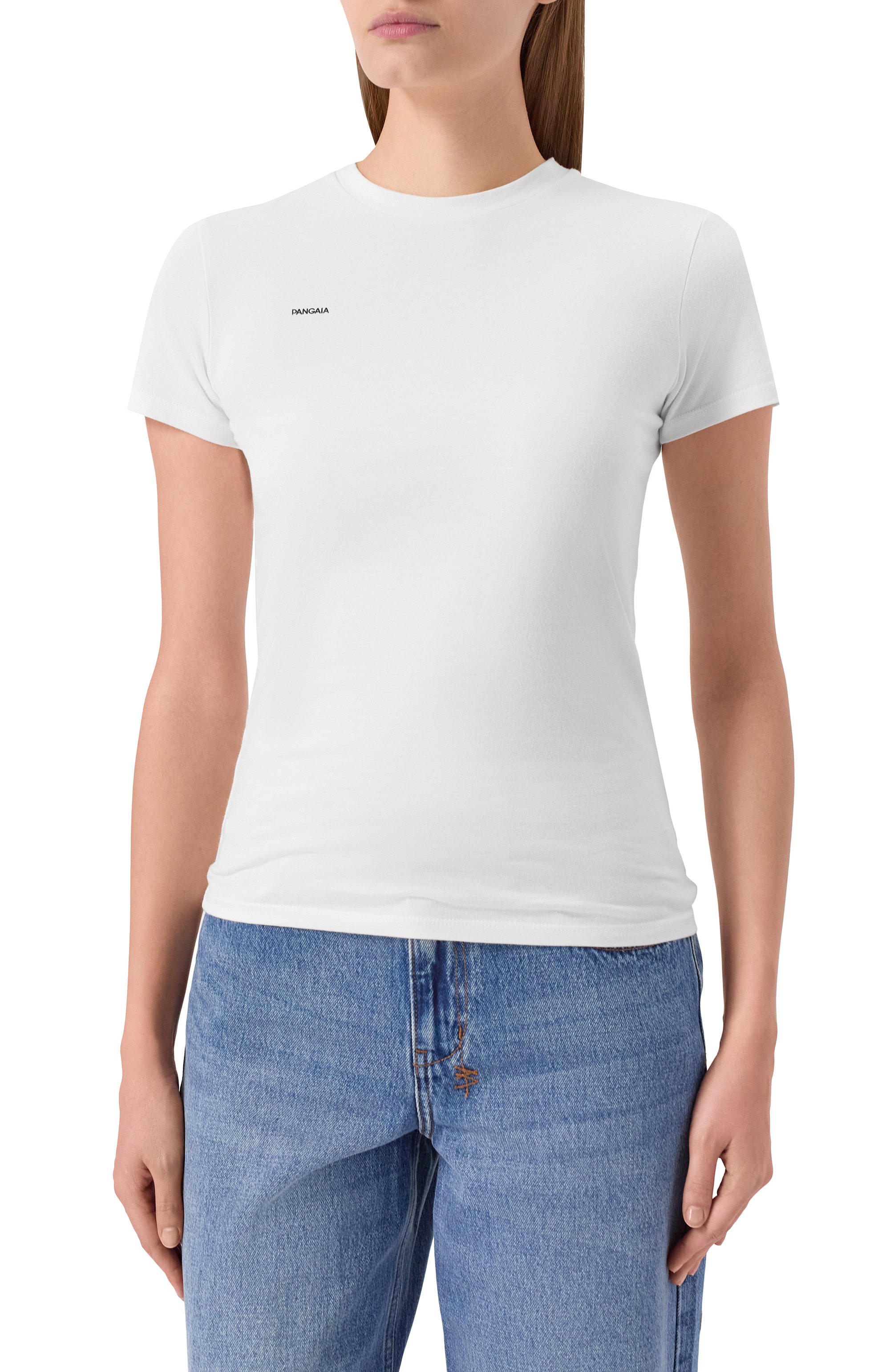 Хлопковая футболка PANGAIA белого цвета по цене 7150 руб., арт. 10002430, фото 3 Хлопковая футболка PANGAIA, арт. 10002430, фото 3