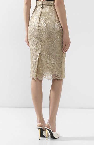 Кружевная юбка DOLCE & GABBANA, арт. F4BSQT/HLM02, фото 4