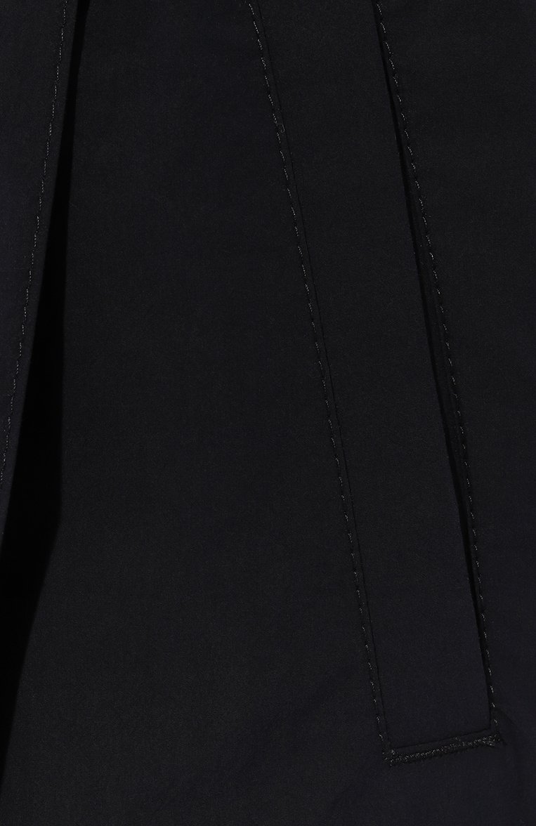 Женские хлопковые брюки BRUNELLO CUCINELLI темно-синего цвета, арт. ML949B1325 | Фото 5 (Длина (брюки, джинсы): Стандартные; Материал внешний: Хлопок; Женское Кросс-КТ: Брюки-одежда; Силуэт Ж (брюки и джинсы): Прямые; Стили: Классический, Минимализм; Автоматизация состава: Проставлено; Автоматизация ТО: Проставлено)