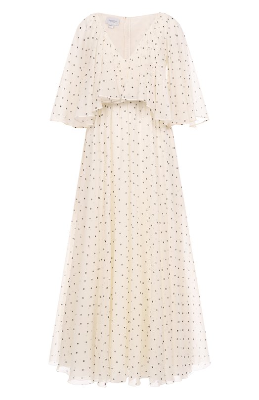 Шелковое платье Giambattista Valli 25FWPVTE5145/53PRI Кремовый 25FWPVTE5145/53PRI