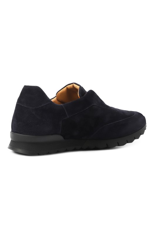Замшевые кроссовки Kiton USSA107N0010801 Синий  USSA107N0010801 Фото 5