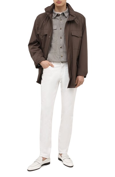 Замшевая рубашка RALPH LAUREN, арт. 790654923, фото 2