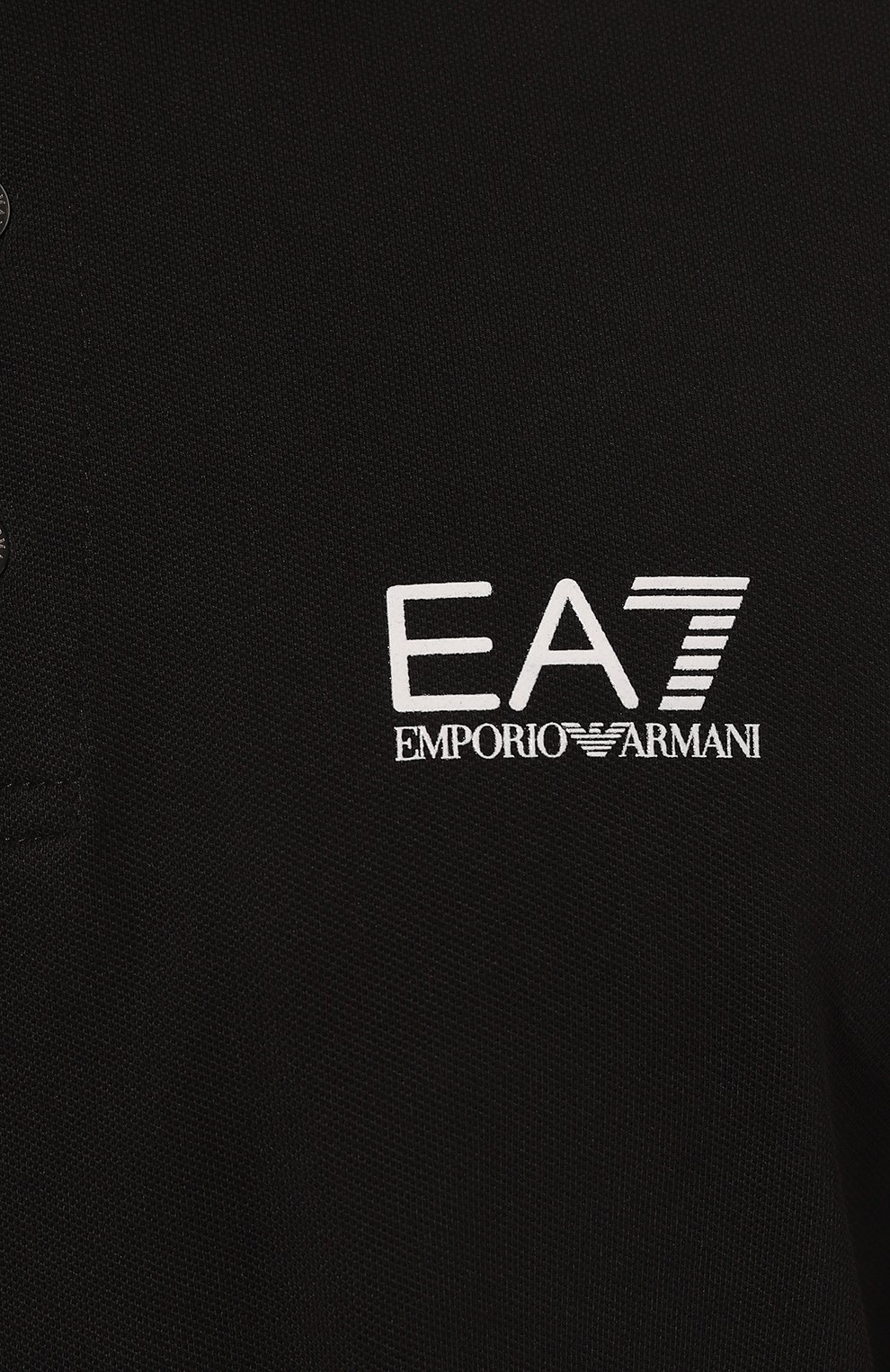 Хлопковое поло EA7, арт. 8NPF06/PJ04Z, фото 5