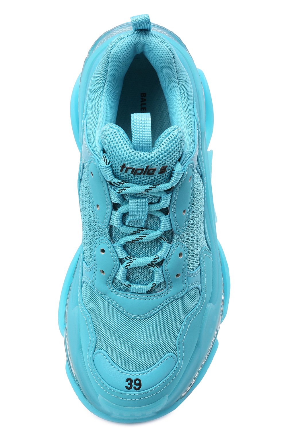 Текстильные кроссовки triple s BALENCIAGA, арт. 544351/W2GA1, фото 5