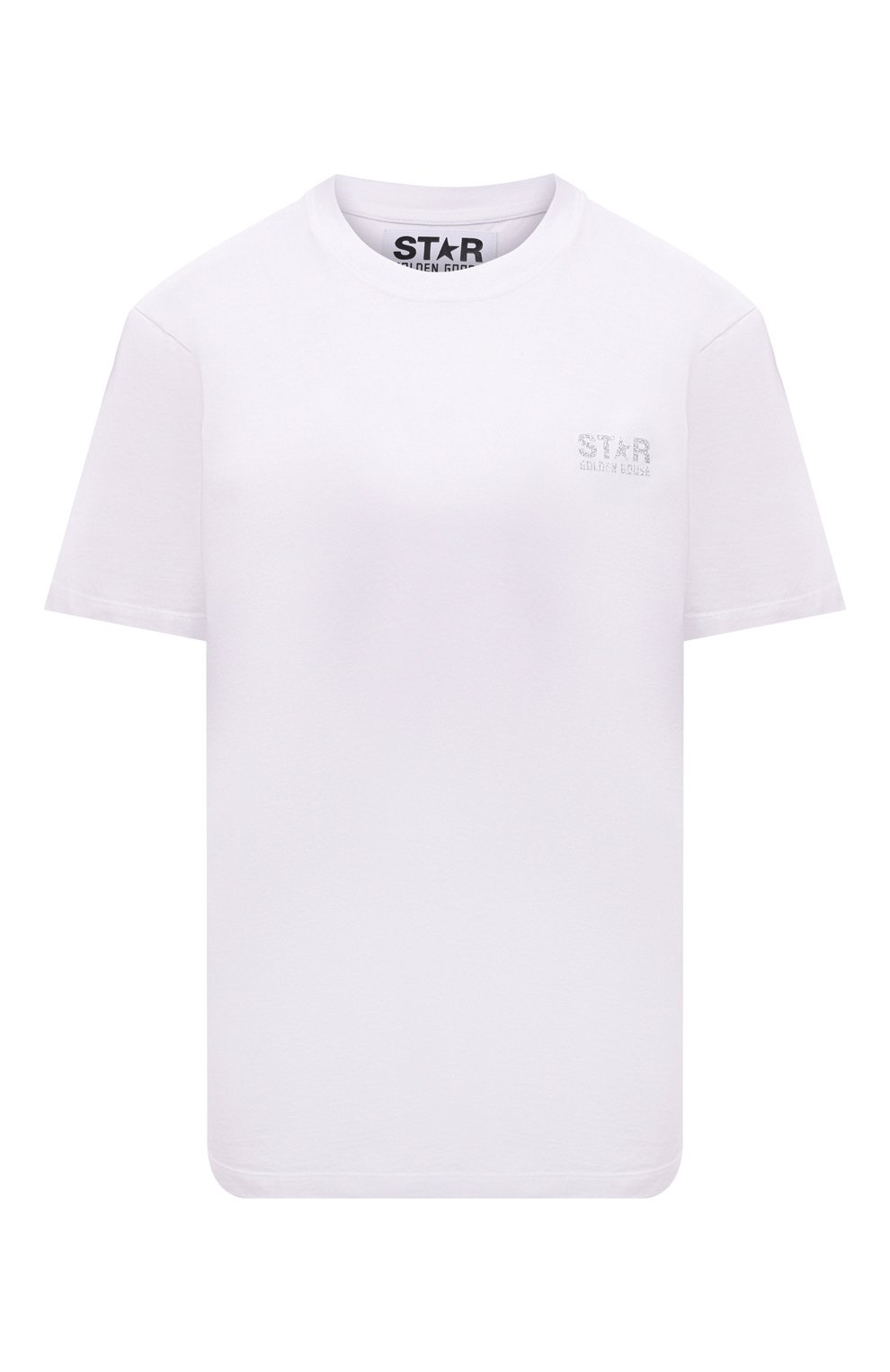 Хлопковая футболка GOLDEN GOOSE DELUXE BRAND, арт. GWP01056.P000594, фото 1