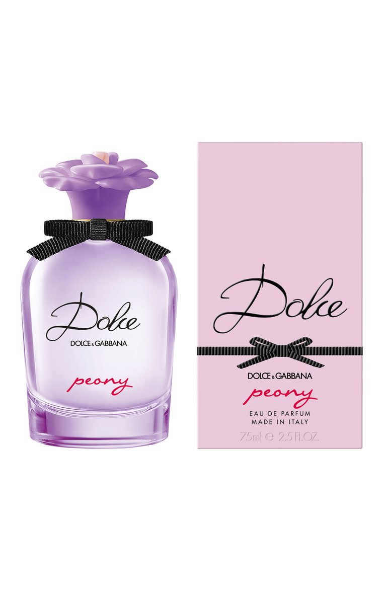 Парфюмерная вода dolce peony (75ml) DOLCE & GABBANA бесцветного цвета, арт. 8057971186297 | Фото 2 (Нос: Не проставлено; Региональные ограничения белый список (Axapta Mercury): Не проставлено; Тип продукта - парфюмерия: Парфюмерная вода; Ограничения доставки: flammable)