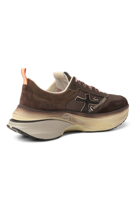 Комбинированные кроссовки Hill Premiata HILL/VAR 7896 Коричневый  HILL/VAR 7896 Фото 5