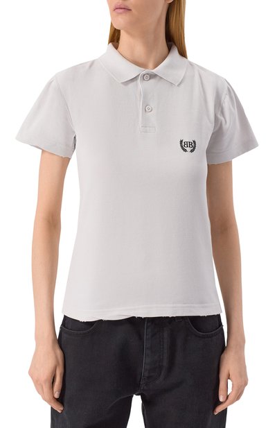 Хлопковое поло BALENCIAGA, арт. 833244/TSVC7, фото 3