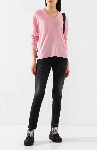 Шерстяной пуловер N21, арт. 20E N2M0/A005/7019, фото 2