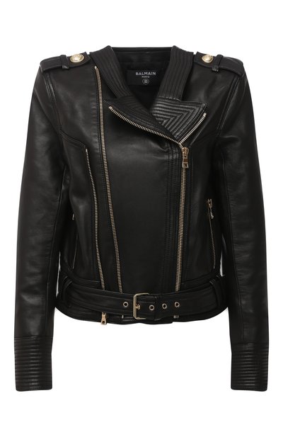 Женская кожаная куртка BALMAIN, арт. UF18253/L025