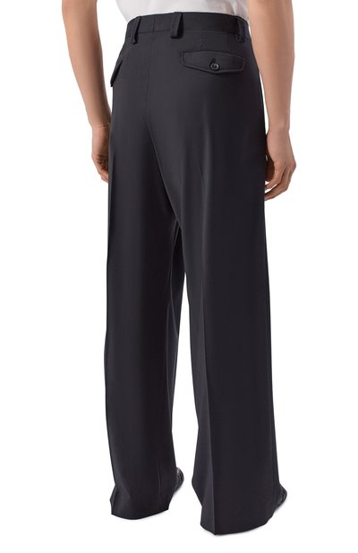 Шерстяные брюки LANEUS черного цвета по цене 45950 руб., арт. S6LAMAPA120, фото 4 Шерстяные брюки LANEUS, арт. S6LAMAPA120, фото 4