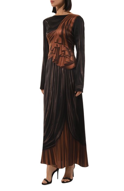 Атласное платье AKHMADULLINA, арт. 1225.5D602/S601, фото 3