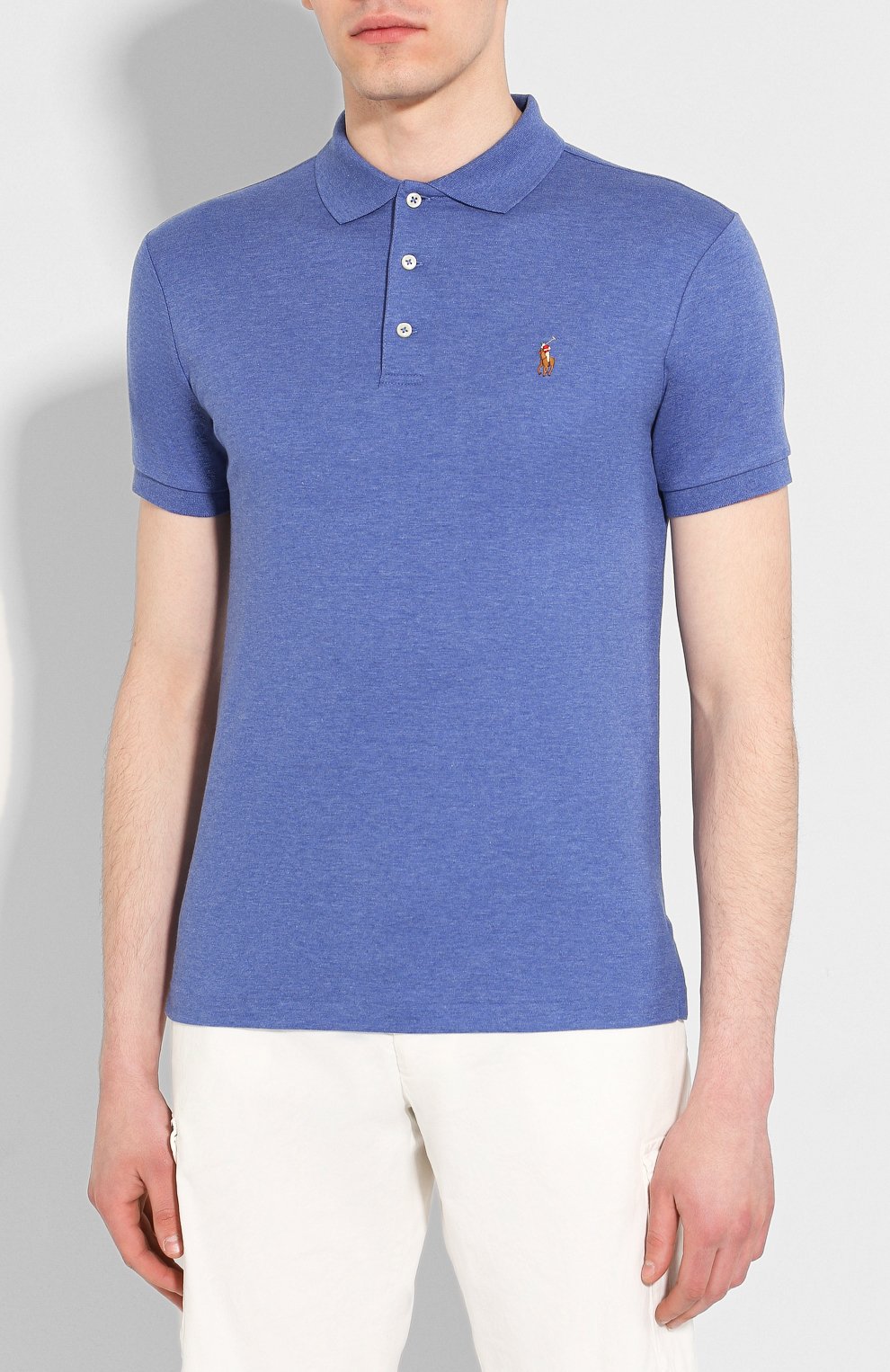 Хлопковое поло  POLO RALPH LAUREN, арт. 710685514, фото 3