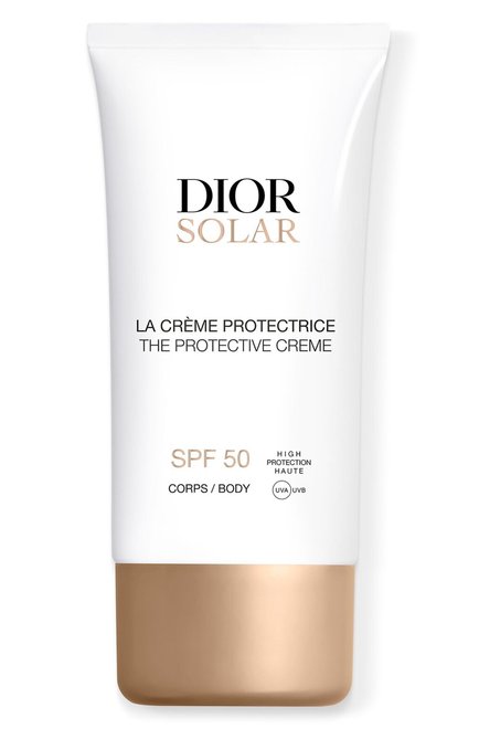 Солнцезащитный крем для тела dior solar the protective cream spf 50 (150ml) DIOR бесцветного цвета, арт. C099700976 | Фото 1 (Нос: Не проставлено; Региональные ограничения белый список (Axapta Mercury): Не проставлено)
