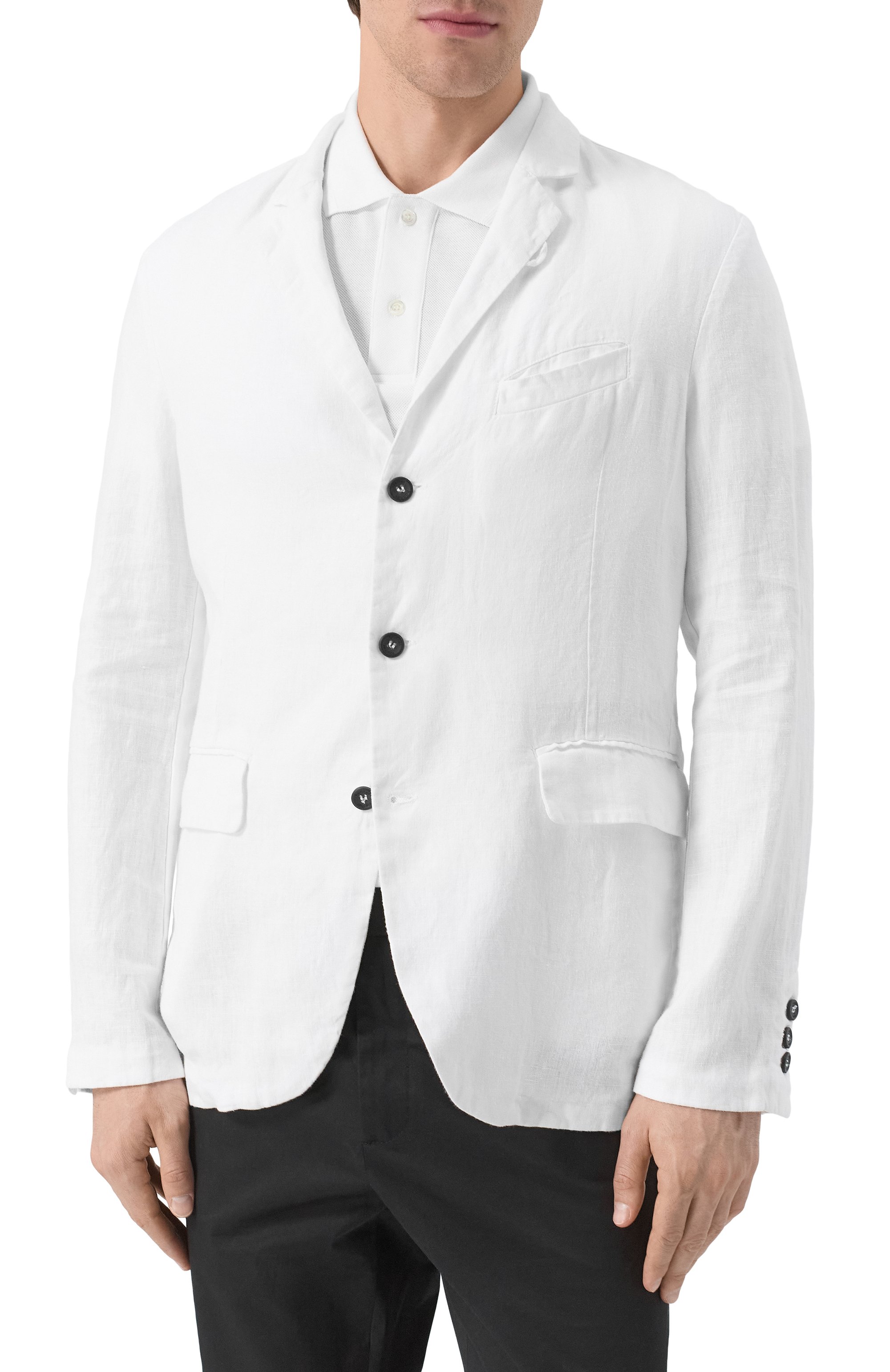 Льняной пиджак HANNES ROETHER, арт. SCHU22MANN.602/, фото 5