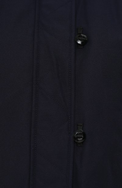 Парка kensington с меховой отделкой CANADA GOOSE синего цвета по цене 118500 руб., арт. 2506L, фото 5 Парка kensington с меховой отделкой CANADA GOOSE, арт. 2506L, фото 5