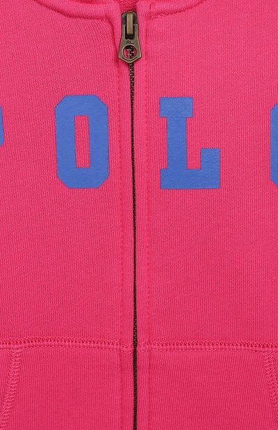 Хлопковый кардиган с капюшоном POLO RALPH LAUREN, арт. 312745365, фото 3