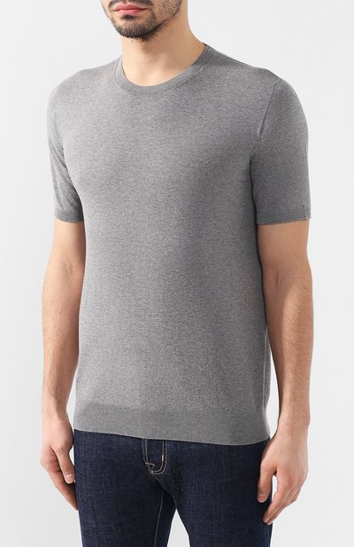 Хлопковая футболка BRIONI, арт. UMR00L/P8K34, фото 3