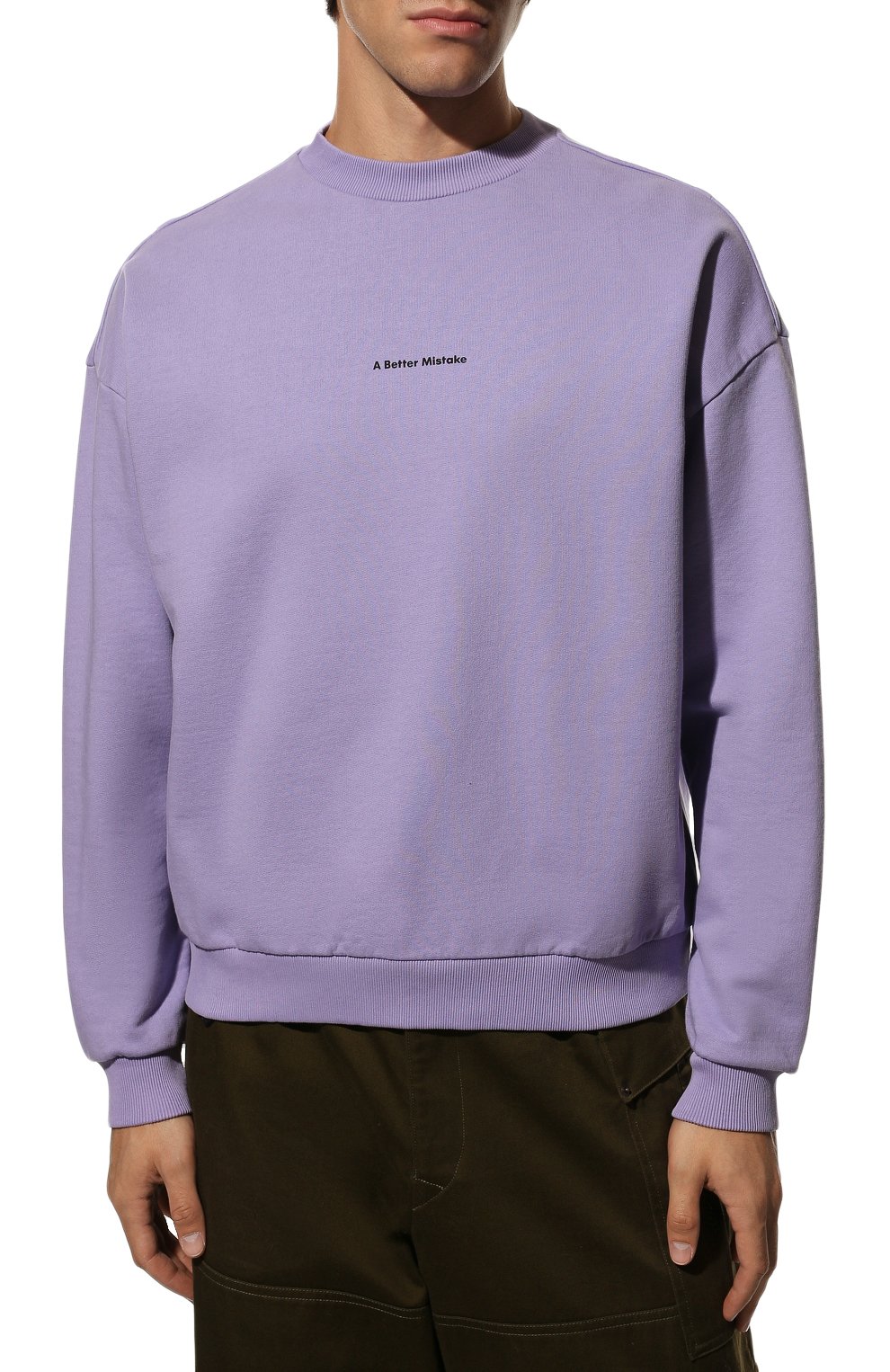 Хлопковый свитшот A BETTER MISTAKE, арт. 03D5TW005 FL004PD, фото 3
