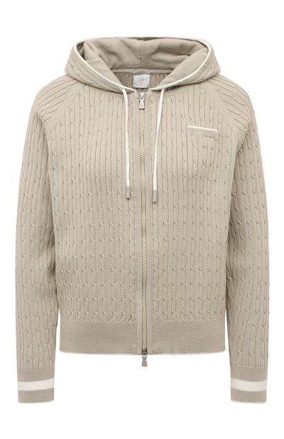 Хлопковый кардиган ELEVENTY светло-зеленого цвета по цене 69950 руб., арт. G81MAGG20 MAG0G043, фото 1 Хлопковый кардиган ELEVENTY, арт. G81MAGG20 MAG0G043, фото 1