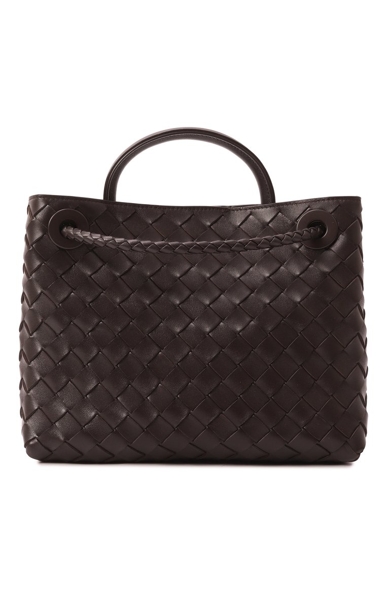 Женская сумка andiamo medium BOTTEGA VENETA коричневого цвета, арт. 766016 VCPP1 | Фото 6 (Размер: medium; Драгоценные камни: Проставлено; Материал сплава: Проставлено; Материал: Натуральная кожа)
