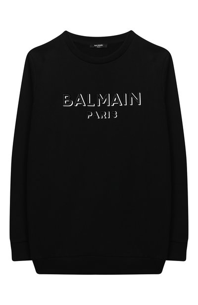 Хлопковый свитшот BALMAIN, арт. 6N4640/NX300/12-16, фото 1