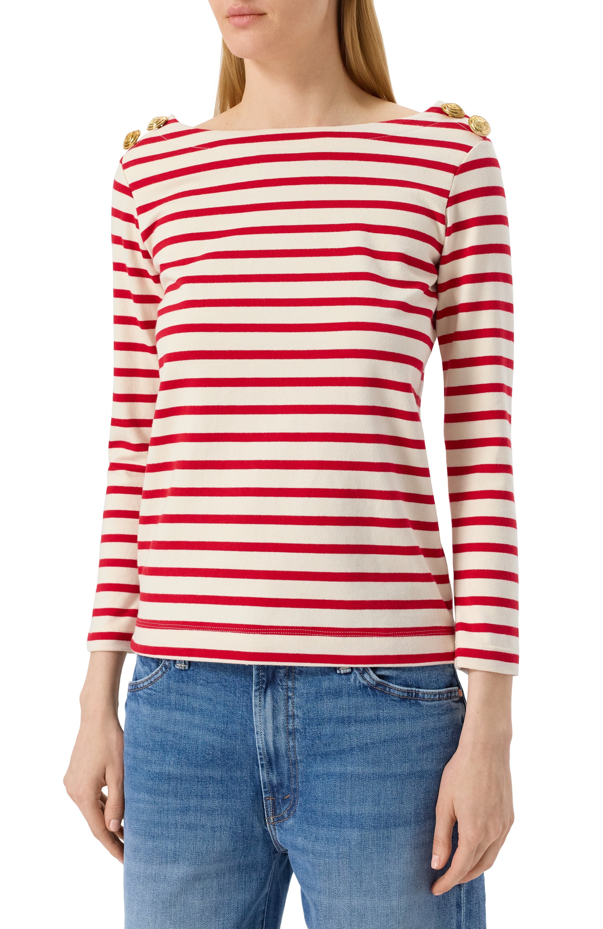 Хлопковый лонгслив FORTE DEI MARMI COUTURE, арт. 25SF5211, фото 3