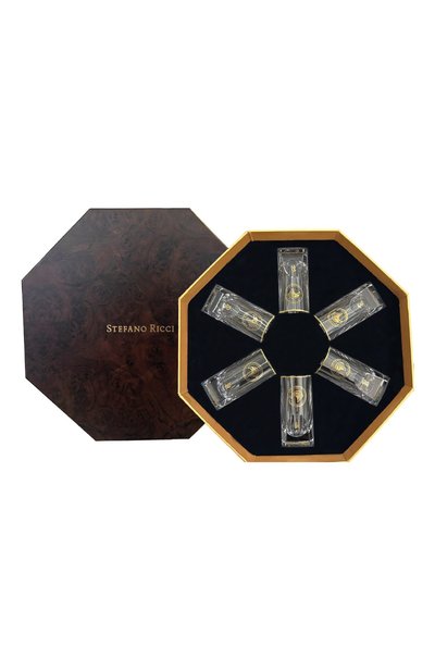 Эксклюзивный набор из 6-ти рюмок для водки eagle STEFANO RICCI, арт. 0CRSR10142/EAGLE1/1036-6