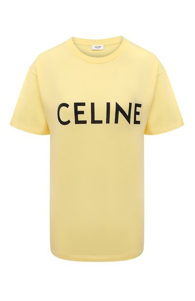 Женская хлопковая футболка CELINE, арт. 2X764501F