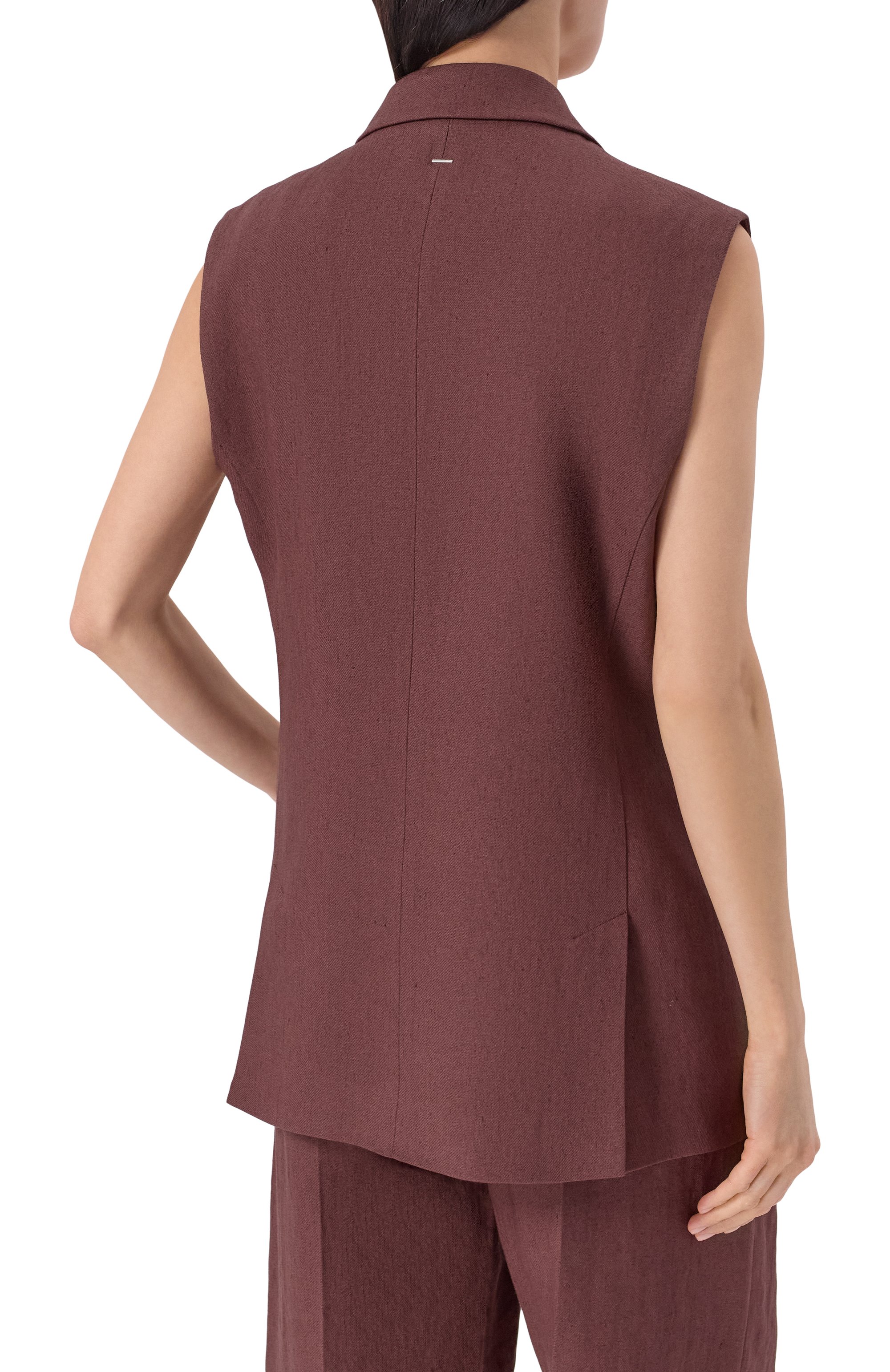 Жилет изо льна и вискозы BOSS, арт. 50557435, фото 4