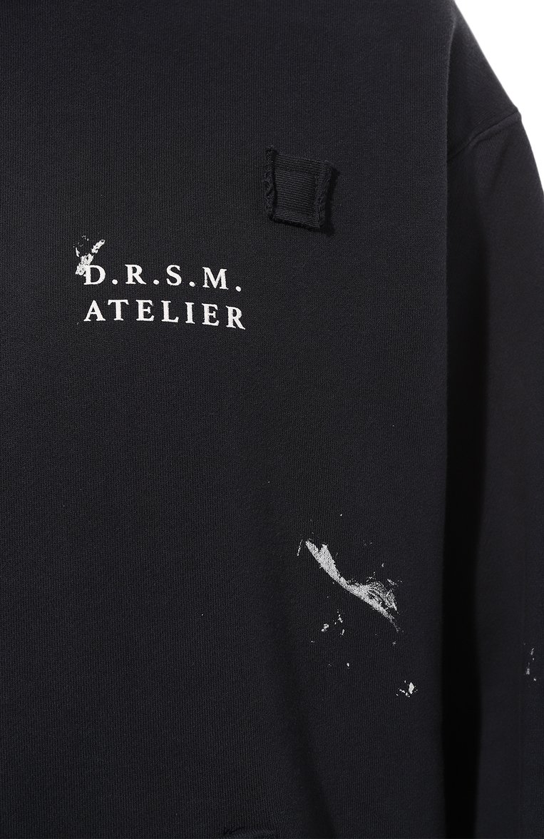 Хлопковое худи DOMREBEL, арт. M ATELIER H00DIE/PULL0VER H00DIE, фото 1