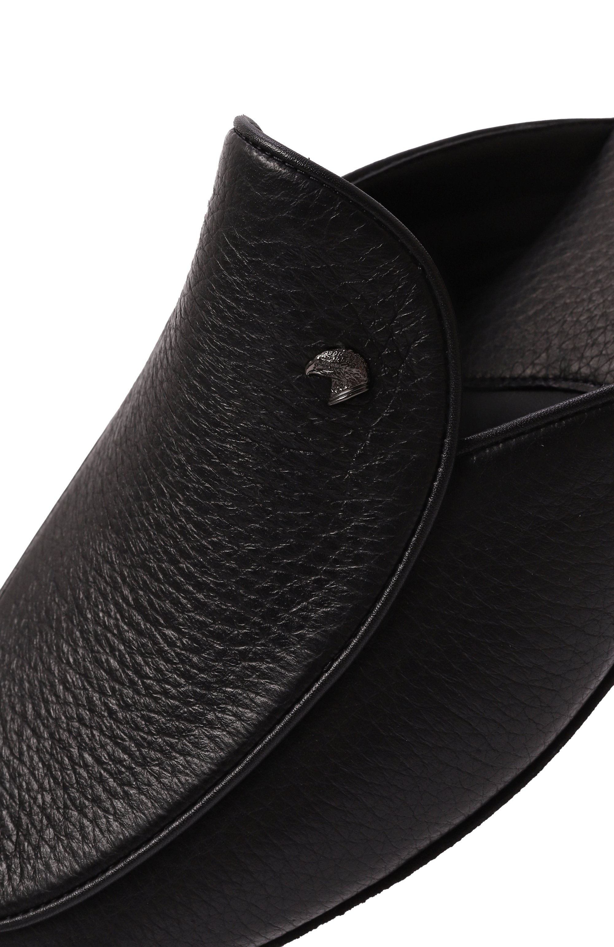 Кожаные домашние туфли STEFANO RICCI, арт. UL01_P739/SK, фото 7