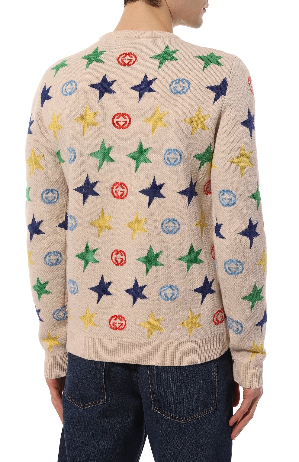 Шерстяной пуловер GUCCI, арт. 661835 XKBXY, фото 4