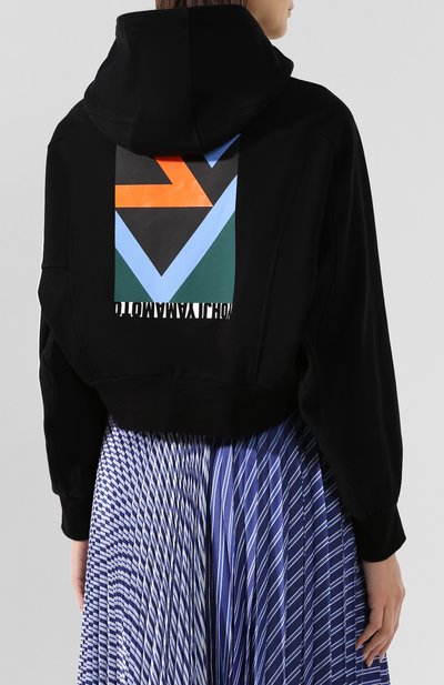 Хлопковое худи Y-3, арт. FS5591/W, фото 4