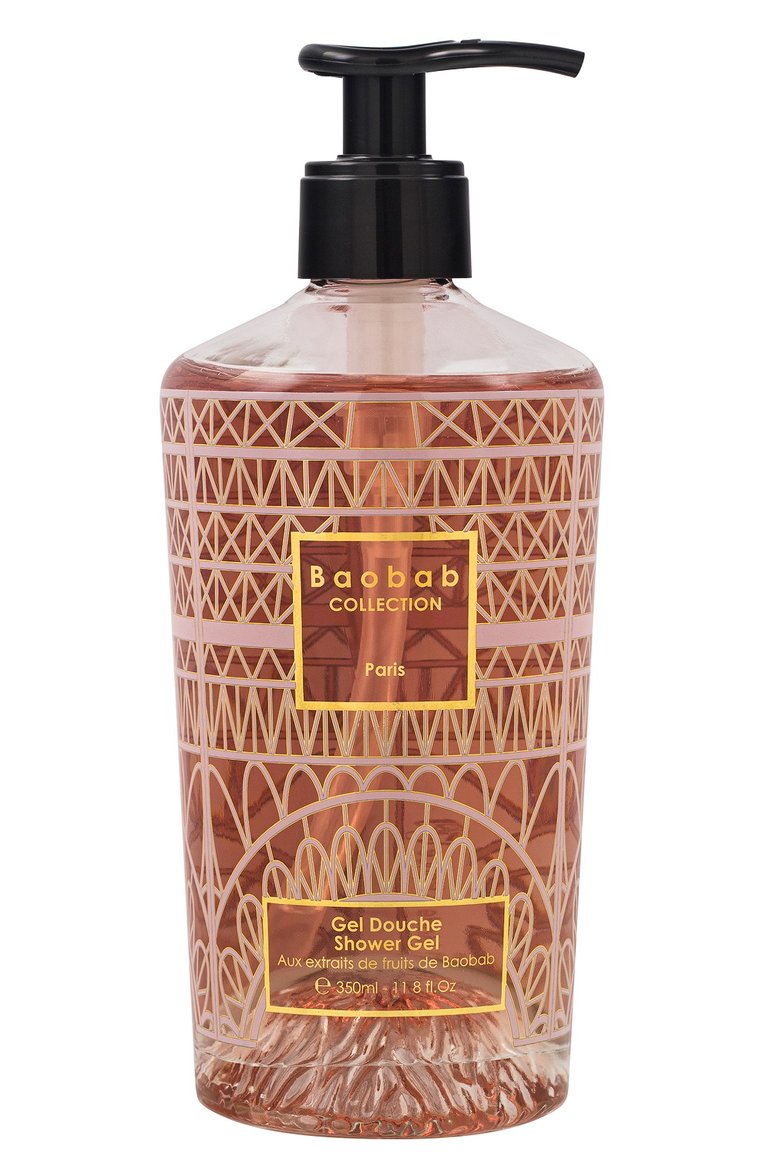 Гель для душа paris (350ml) BAOBAB бесцветного цвета, арт. 5415198499058 | Фото 1 (Региональные ограничения белый список (Axapta Mercury): Не проставлено; Нос: Не проставлено; Тип продукта: Гели; Назначение: Для тела; Косметика кросс-кт: Уход У)
